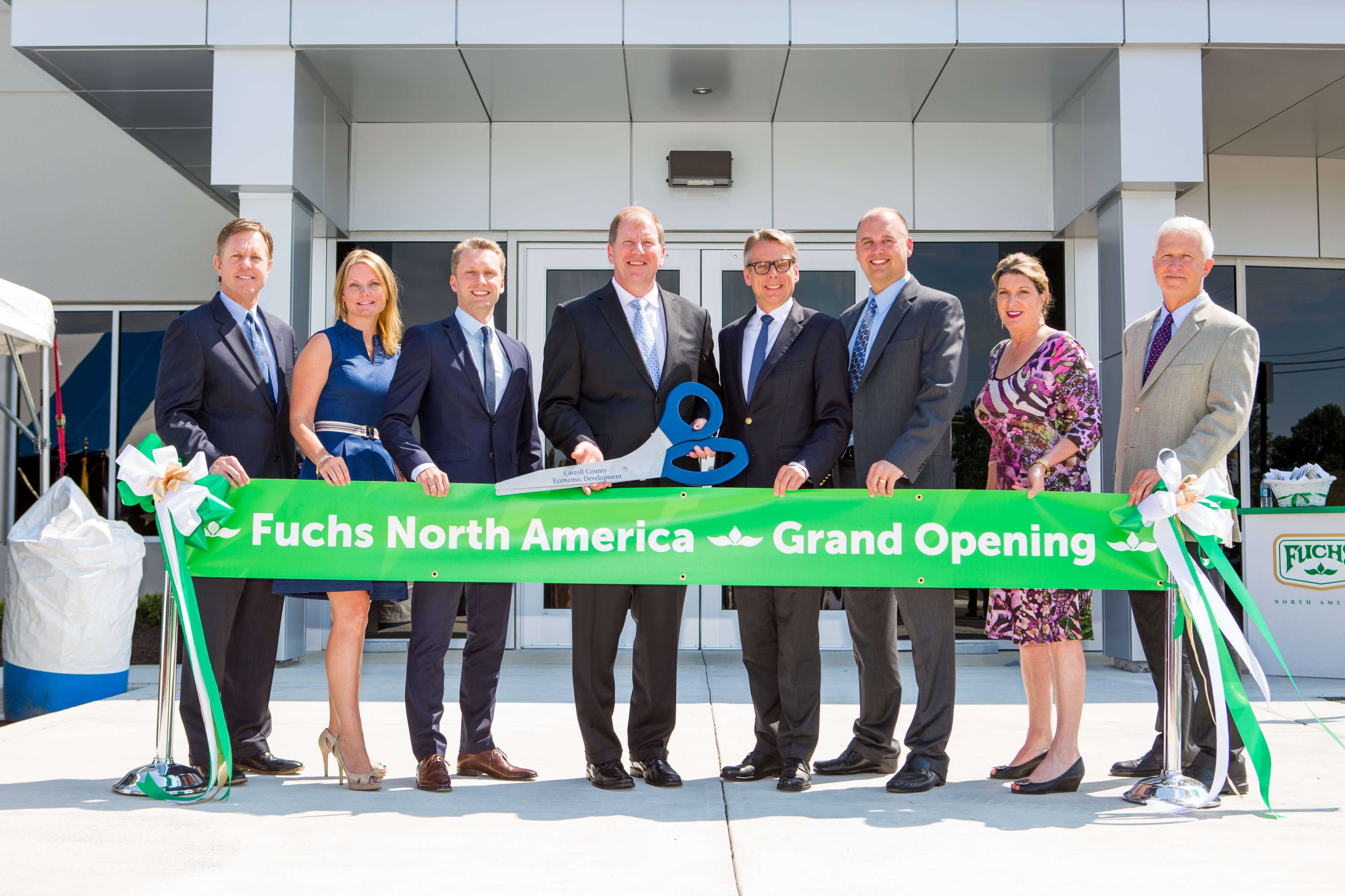 Fuchs North America Holds Grand Opening Ceremony for New Headquarters Facilities